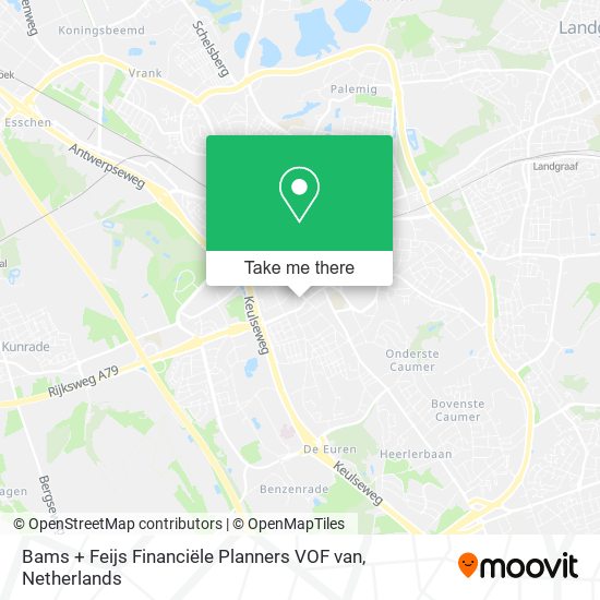 Bams + Feijs Financiële Planners VOF van map