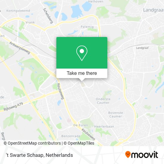 't Swarte Schaap map