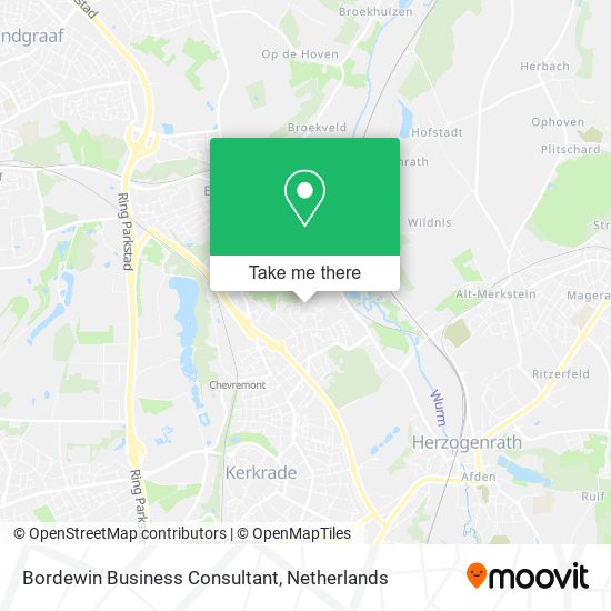 Bordewin Business Consultant map