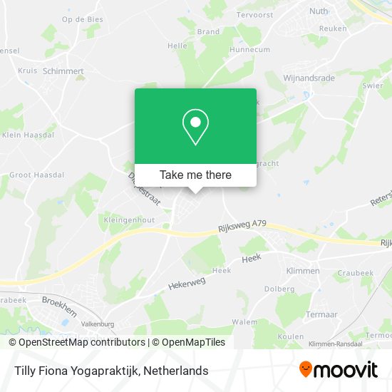 Tilly Fiona Yogapraktijk map