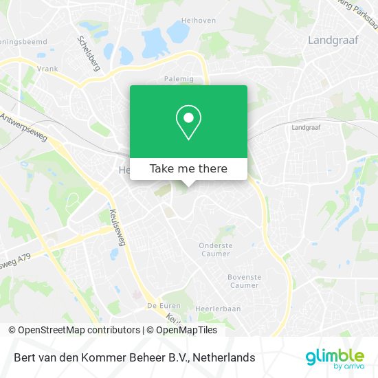 Bert van den Kommer Beheer B.V. map