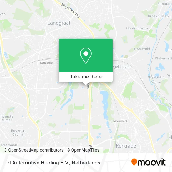 Pl Automotive Holding B.V. map