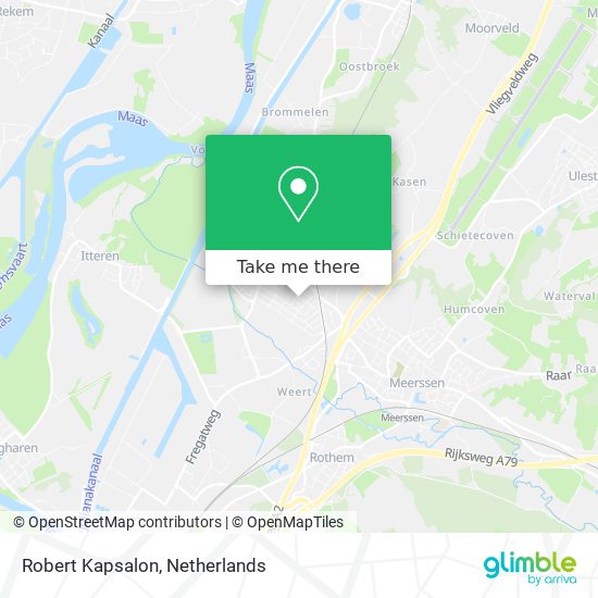 Robert Kapsalon map