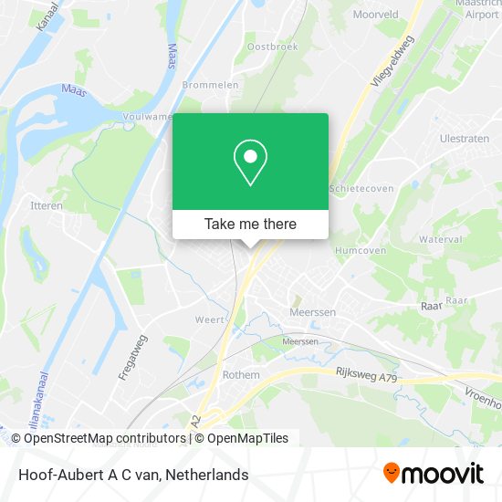 Hoof-Aubert A C van map
