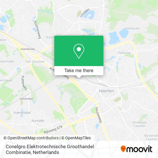 Conelgro Elektrotechnische Groothandel Combinatie map