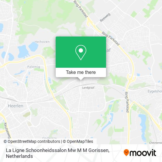 La Ligne Schoonheidssalon Mw M M Gorissen map