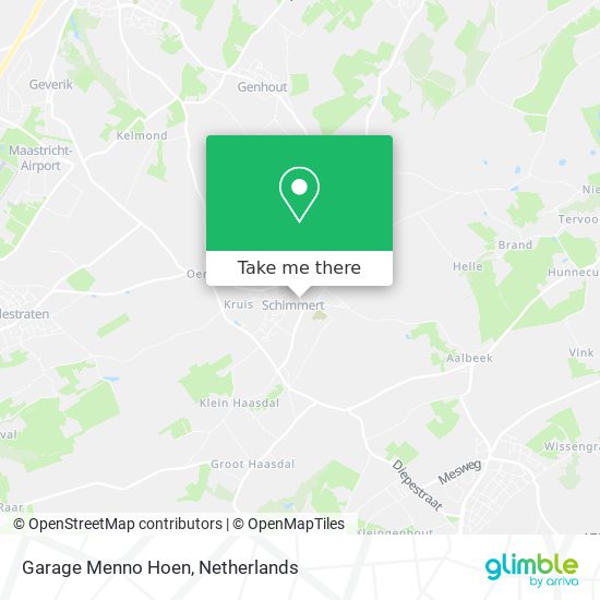 Garage Menno Hoen map