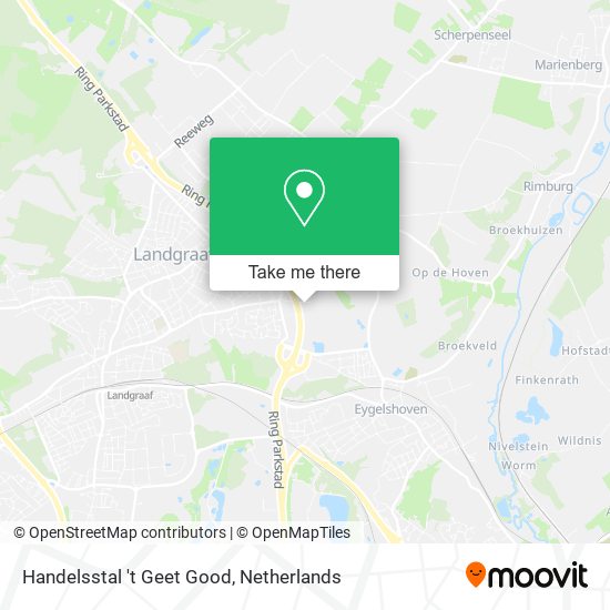 Handelsstal 't Geet Good map