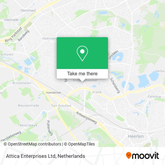 Attica Enterprises Ltd map