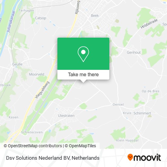 Dsv Solutions Nederland BV map