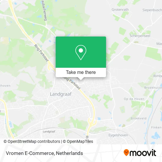 Vromen E-Commerce map
