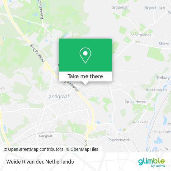 Weide R van der map