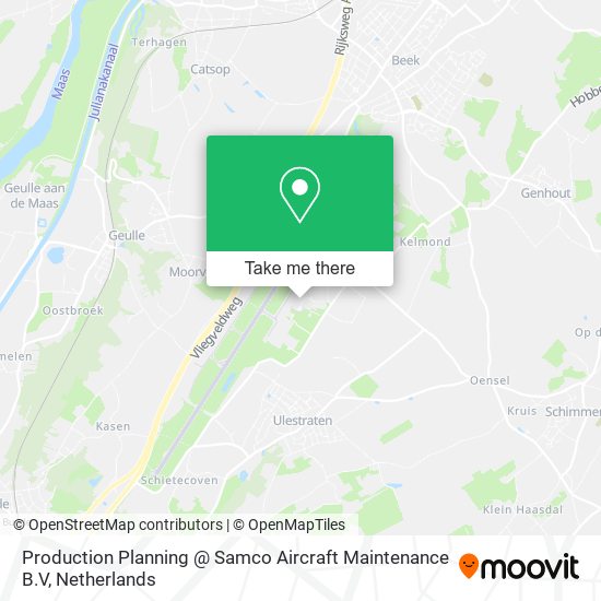 Production Planning @ Samco Aircraft Maintenance B.V map