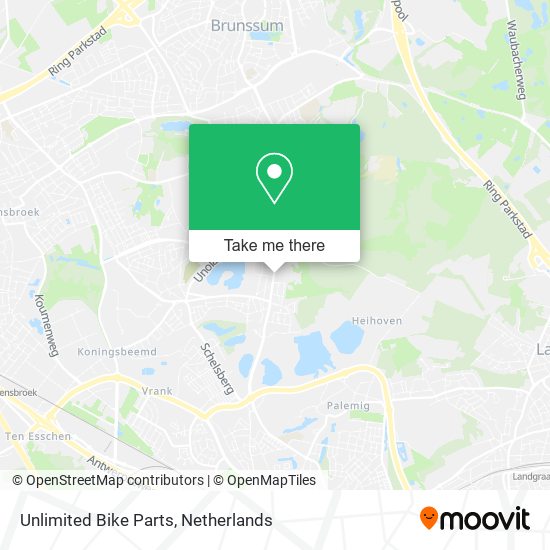 Unlimited Bike Parts map