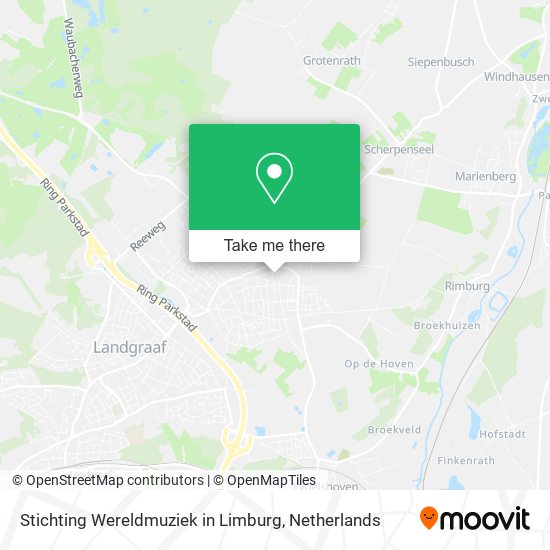 Stichting Wereldmuziek in Limburg map