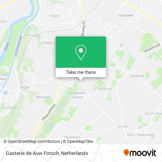 Gasterie de Auw Fotsch map