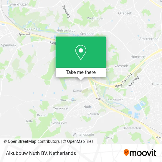 Alkubouw Nuth BV map