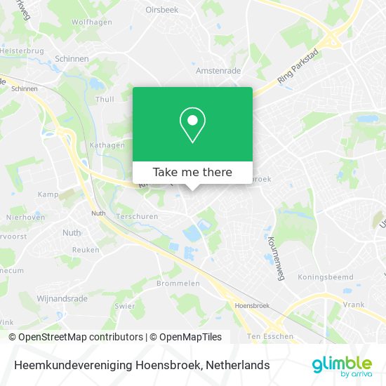 Heemkundevereniging Hoensbroek map