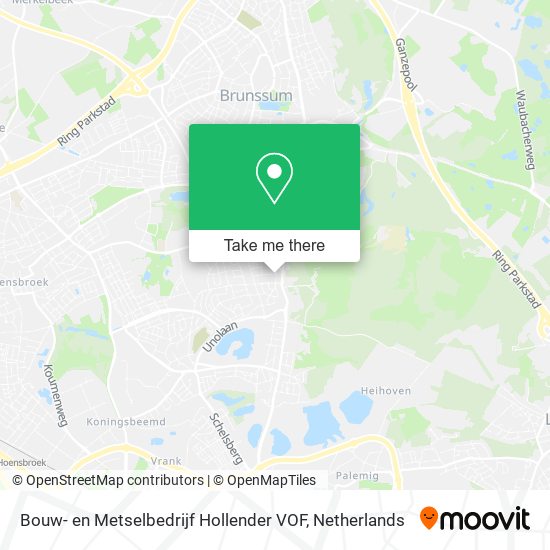 Bouw- en Metselbedrijf Hollender VOF map