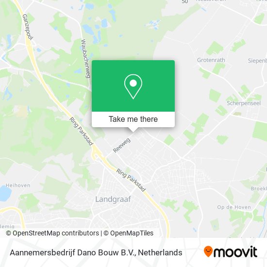 Aannemersbedrijf Dano Bouw B.V. map