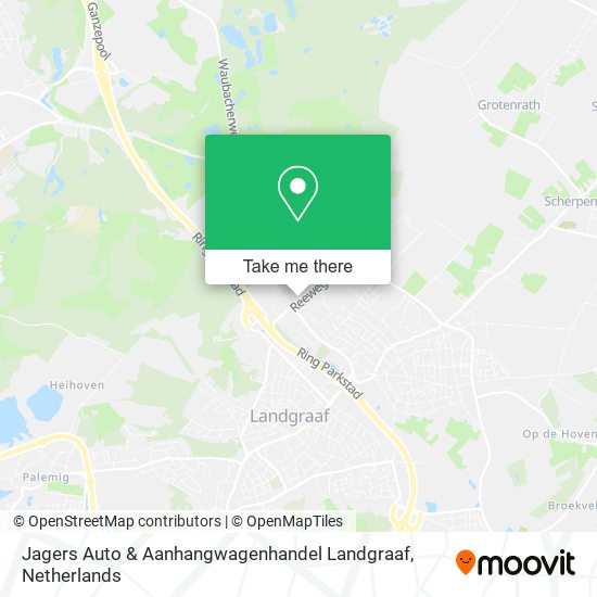Jagers Auto & Aanhangwagenhandel Landgraaf map
