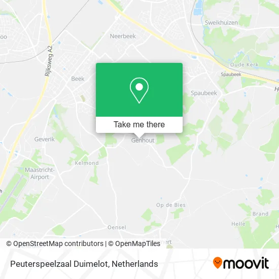 Peuterspeelzaal Duimelot map