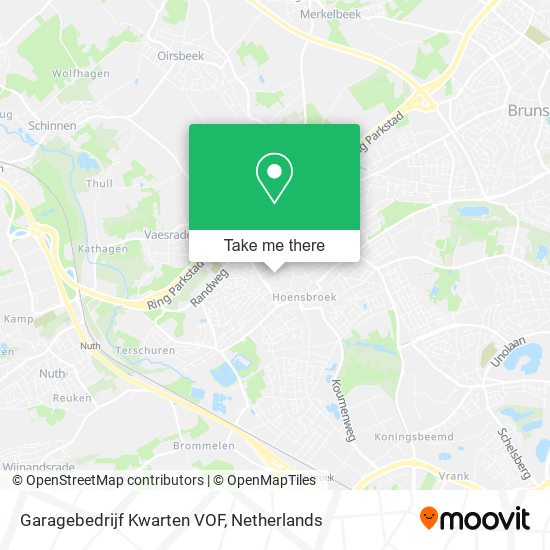 Garagebedrijf Kwarten VOF map