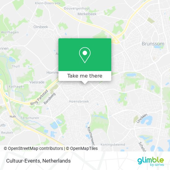 Cultuur-Events map