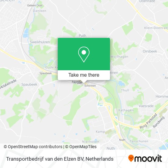 Transportbedrijf van den Elzen BV map