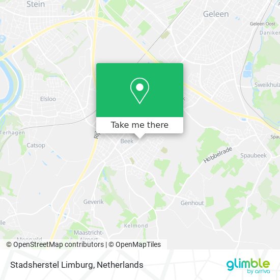 Stadsherstel Limburg map