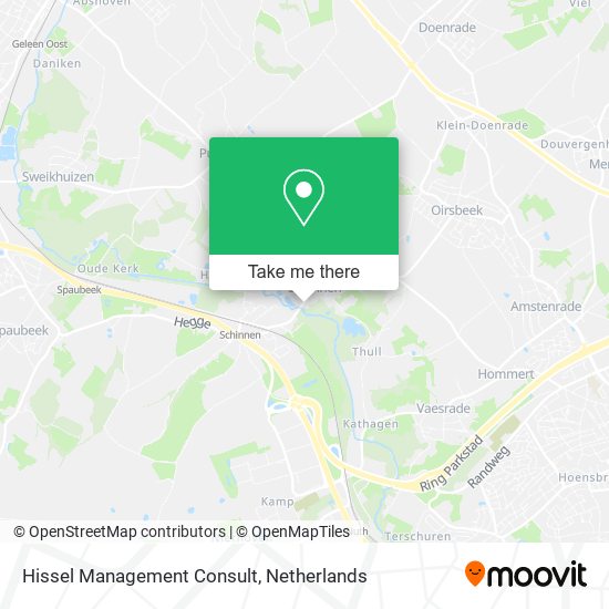 Hissel Management Consult map