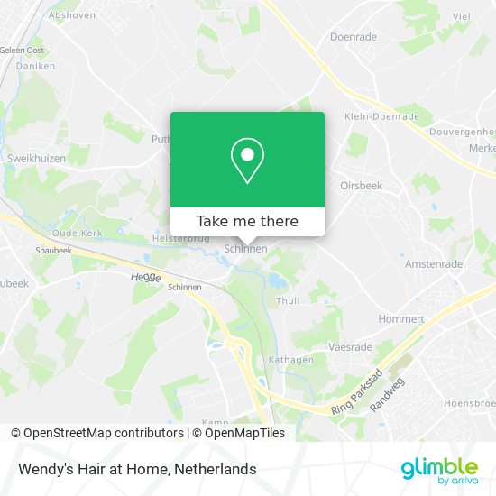 Wendy's Hair at Home map