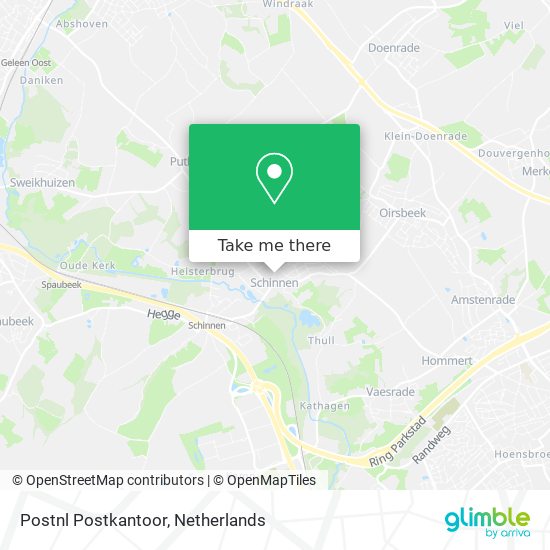 Postnl Postkantoor map