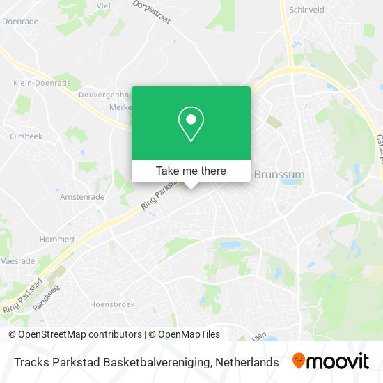 Tracks Parkstad Basketbalvereniging Karte