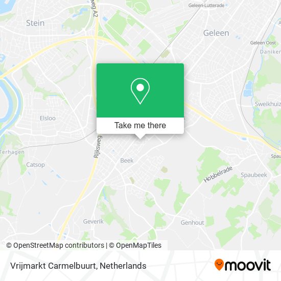 Vrijmarkt Carmelbuurt map