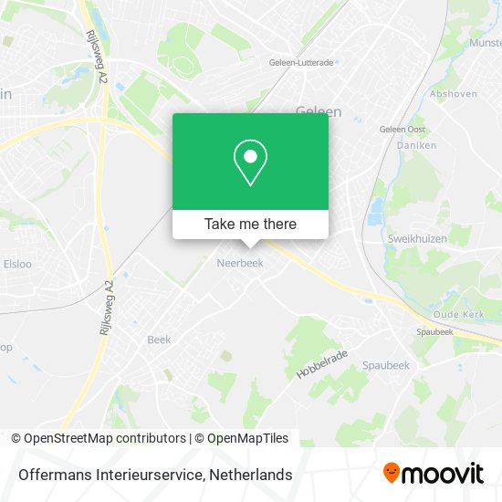 Offermans Interieurservice map