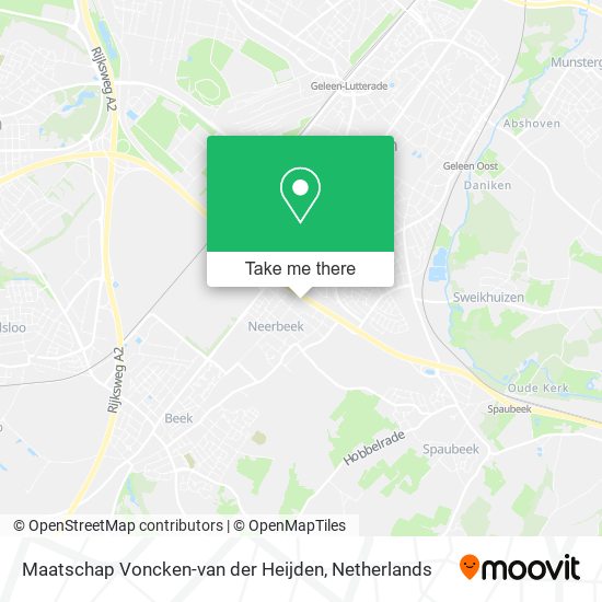 Maatschap Voncken-van der Heijden map