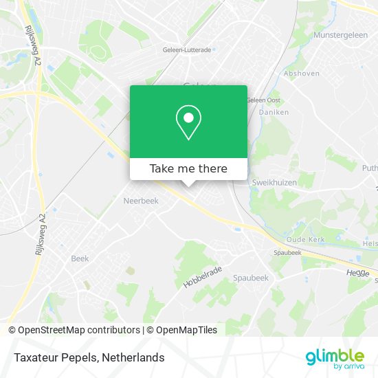 Taxateur Pepels map