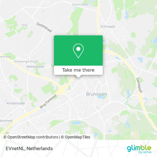 EVnetNL map