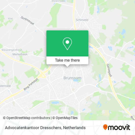Advocatenkantoor Dresschers map