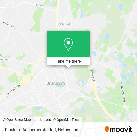 Pinckers Aannemersbedrijf map