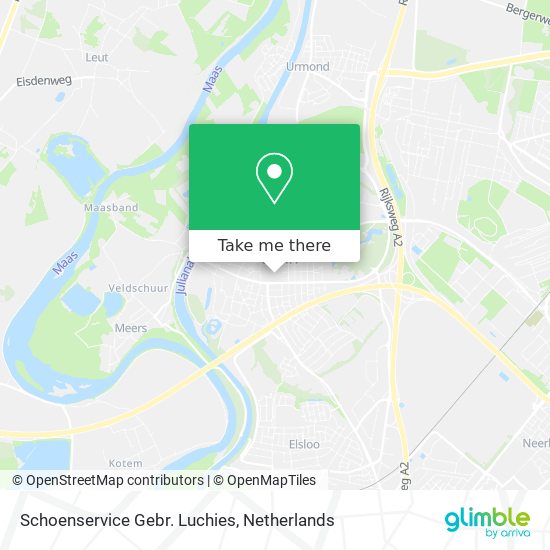 Schoenservice Gebr. Luchies map