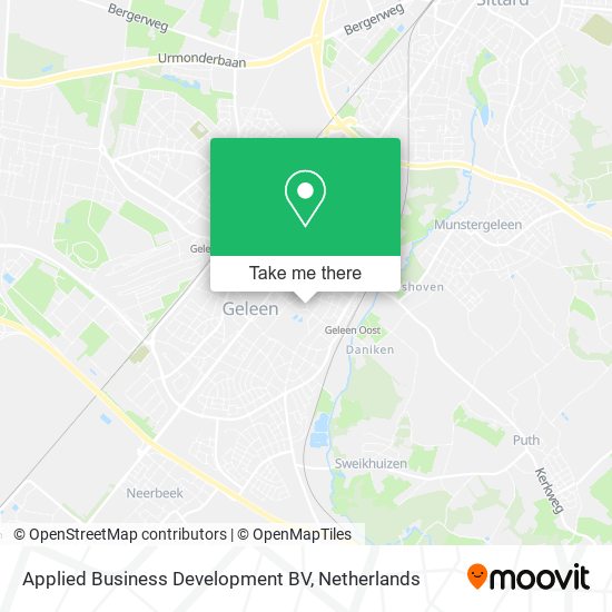 Applied Business Development BV map