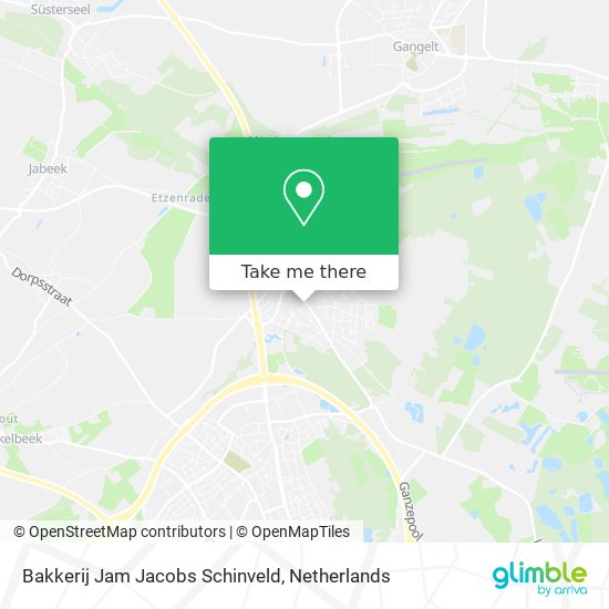 Bakkerij Jam Jacobs Schinveld Karte