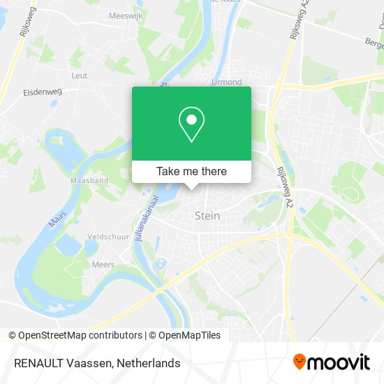 RENAULT Vaassen map