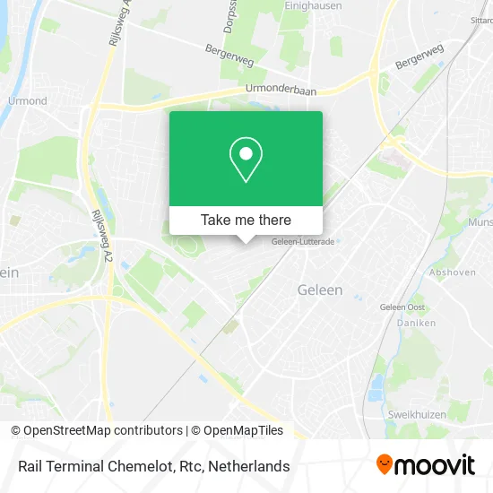 Rail Terminal Chemelot, Rtc map