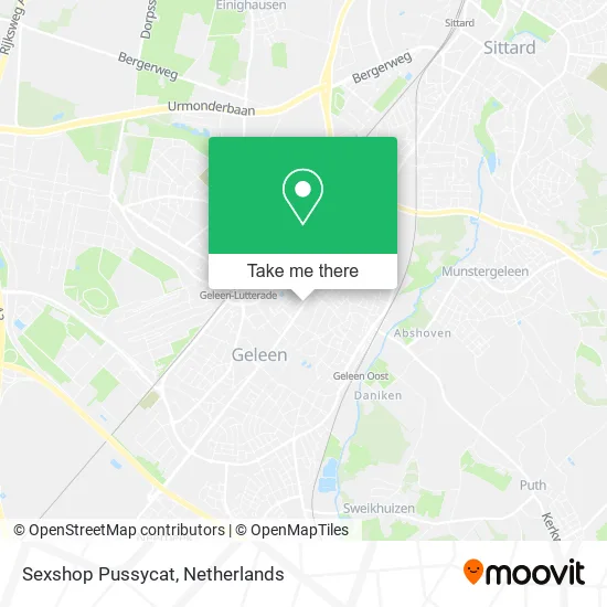 Sexshop Pussycat map
