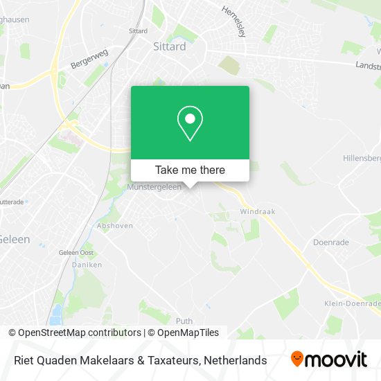 Riet Quaden Makelaars & Taxateurs map