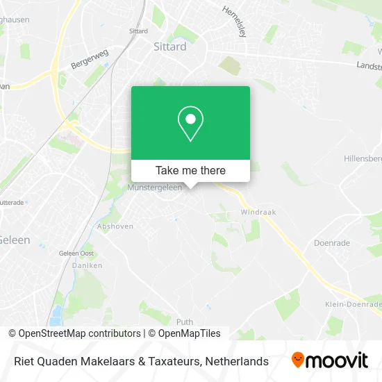 Riet Quaden Makelaars & Taxateurs map