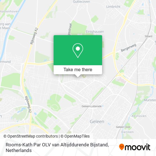 Rooms-Kath Par OLV van Altijddurende Bijstand Karte